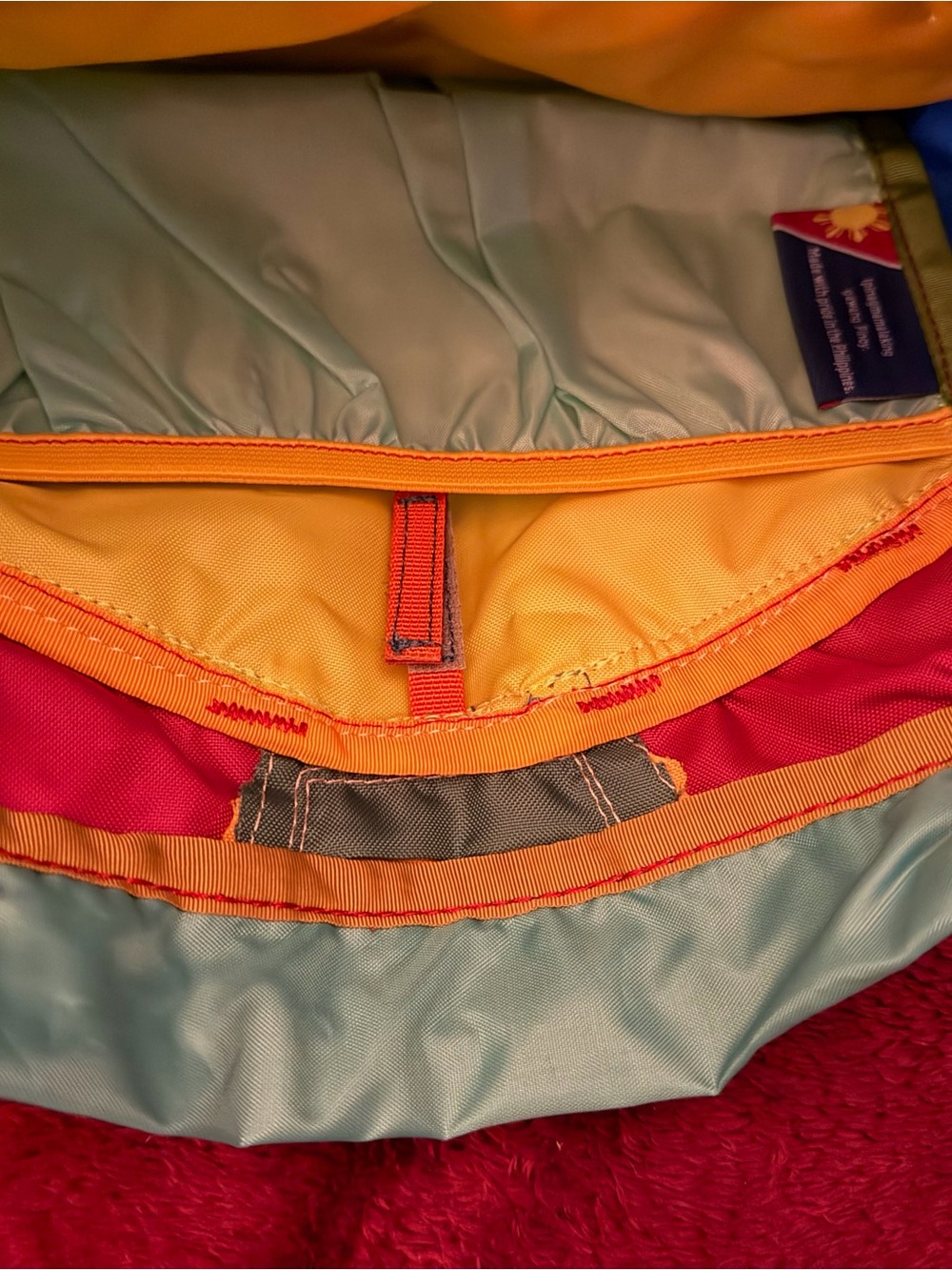 cotopaxi Luzon Backpack. 18L New with tags! Yellow, Blue, Teal, Pink, Orange - Picture 4 of 4